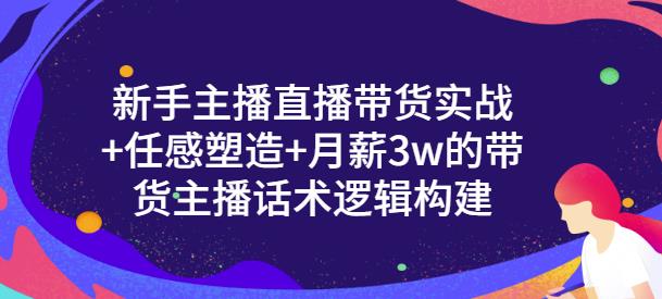 【副业项目3593期】新手如何做直播带货话术：信任感塑造+月薪3w的带货主播话术逻辑构建-云起副业网