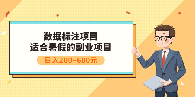 【副业项目3597期】数据标注怎么赚钱（适合暑假的副业兼职项目，日入200~600元）-云起副业网
