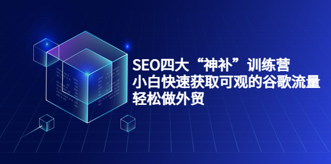【副业项目4063期】最新seo网站优化教程，小白快速获取可观的谷歌流量，轻松做外贸-云起副业网