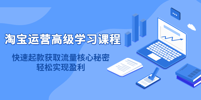 【副业项目4654期】淘宝运营高级学习课程:快速获取流量核心秘密,轻松实现盈利-云起副业网