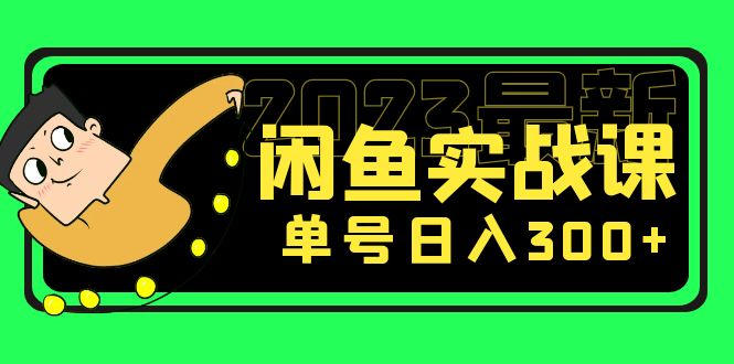 【副业项目5277期】花599买的闲鱼项目：2023最新闲鱼实战课，单号日入300+（7节课）-云起副业网