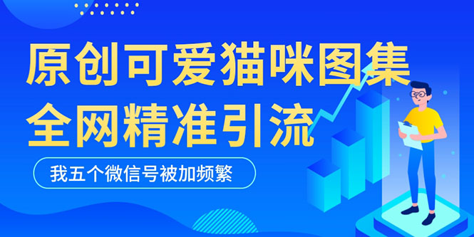 【副业项目5588期】黑科技纯原创可爱猫咪图片，全网精准引流，实操5个VX号被加频繁-云起副业网