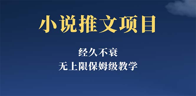 【副业项目5731期】经久不衰的小说推文项目，单号月5-8k，保姆级教程，纯小白都能操作-云起副业网