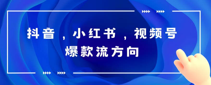 【副业项目6104期】抖音，小红书，视频号爆款流视频制作，简单制作掌握流量密码-云起副业网