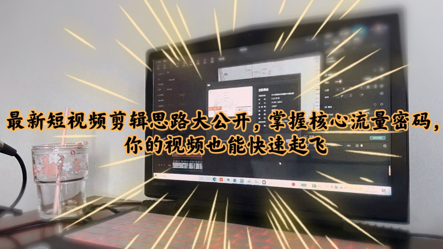 【副业项目6115期】最新短视频剪辑思路大公开，掌握核心流量密码，你的视频也能快速起飞-云起副业网