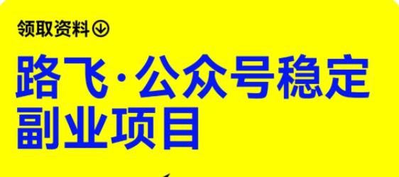 【副业项目6237期】路飞·公众号稳定副业项目，你只要无脑去推广，粉丝和收入，自然就来了-云起副业网