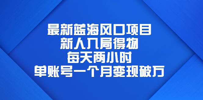 【副业项目6649期】最新蓝海风口项目，新人入局得物，每天两小时，单账号一个月变现破万-云起副业网