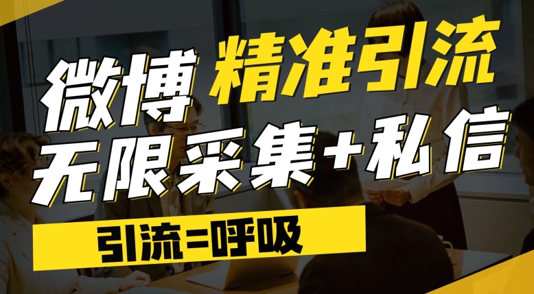 【副业项目7606期】微博最新引流技术，软件提供博文评论采集+私信实现精准引流【揭秘】-云起副业网