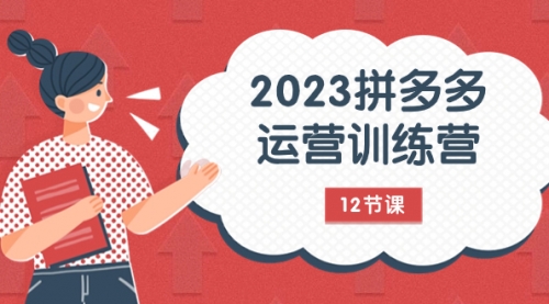 【副业项目8102期】2023拼多多运营训练营：流量底层逻辑，免费+付费流量玩法（12节课）-云起副业网