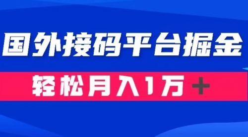 【副业项目8281期】通过国外接码平台掘金卖账号： 单号成本1.3，利润10＋，轻松月入1万＋-云起副业网