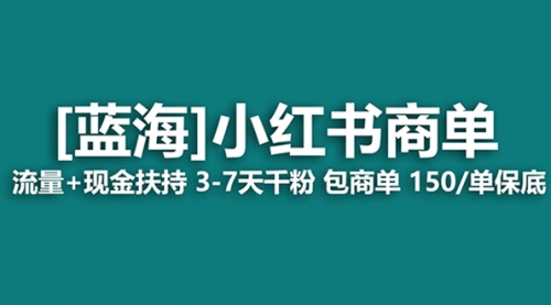 【副业项目8509期】最强蓝海项目，小红书商单！长期稳定，7天变现-云起副业网