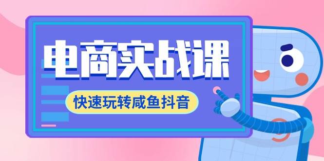 电商实战课，快速玩转咸鱼抖音，全体系全流程精细化咸鱼电商运营-71节课-云起副业网