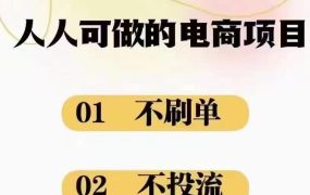 2024最新淘宝无货源电商,新手小白操作简单,长期稳定项目,日500-2000+-云起副业网