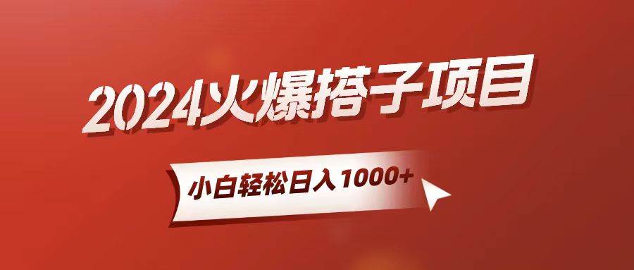 小白轻松上手，日入1000+，搭子项目-云起副业网
