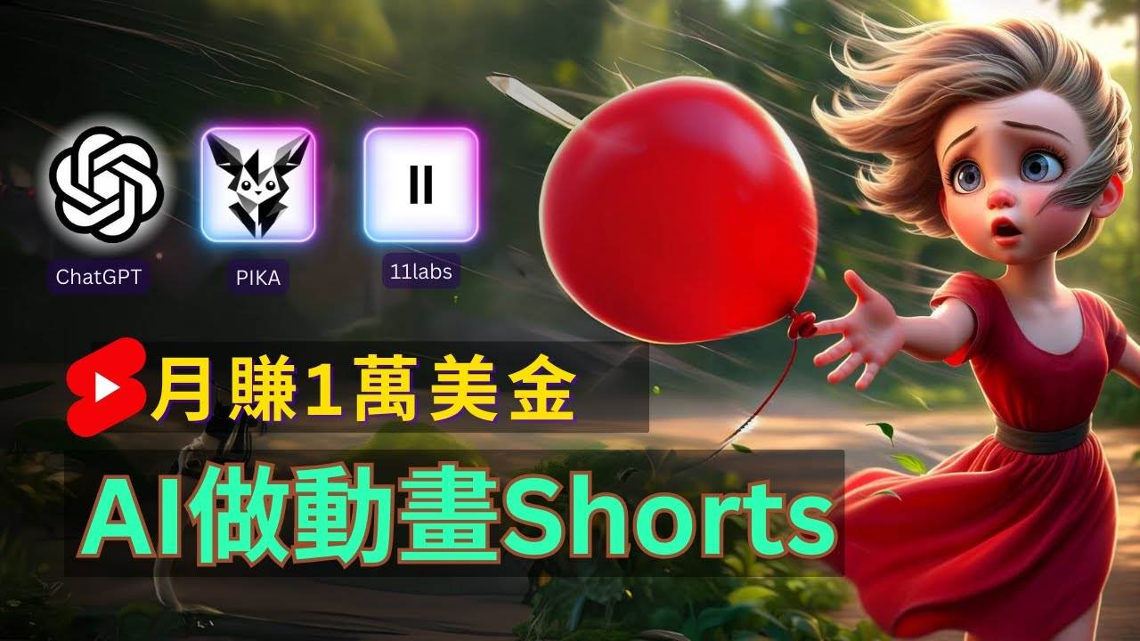 轻松制作皮克斯风格人生故事短视频，免费AI助你月入上万-云起副业网