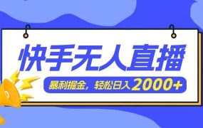 快手美女跳舞3.0,简单无脑,轻轻松松日入2000+-云起副业网